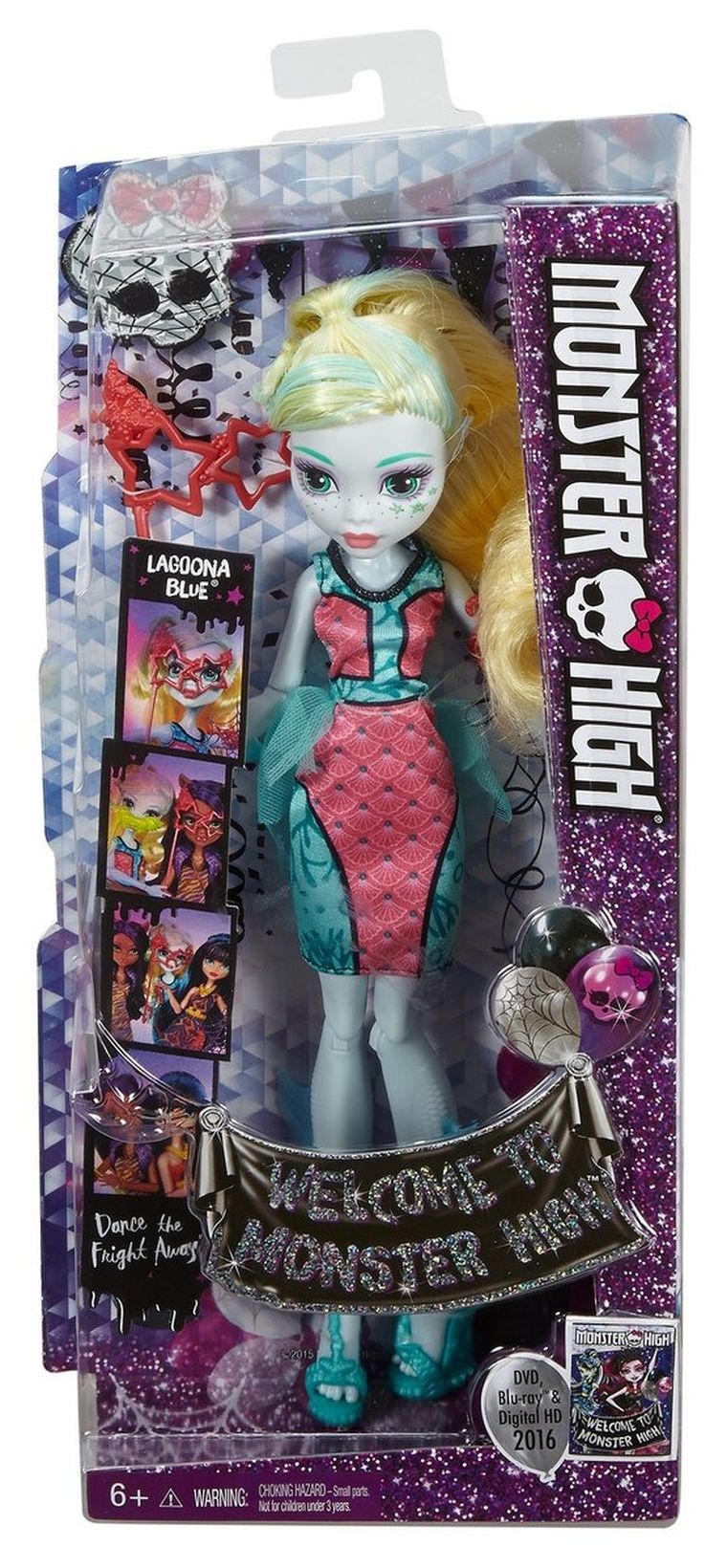 Monster High, Straszygwiazdy, Lagoona Blue, lalka z akcesoriami