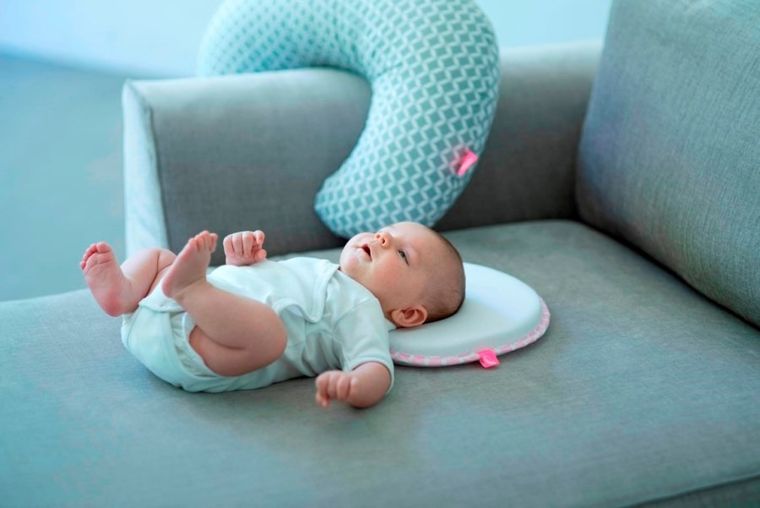 Motherhood, Classics Różowy, ergonomiczna poduszka stabilizująca dla niemowląt