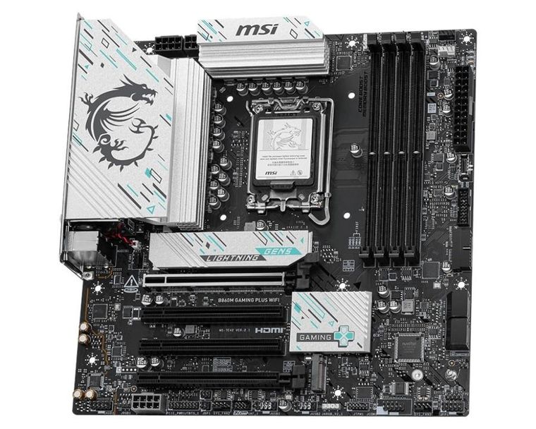 MSI, płyta główna, B860M GAMING PLUS WIFI s1851 4DDR5 ATX