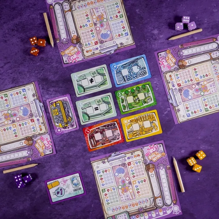 Muduko, Wirus! Roll & Write, gra kościana