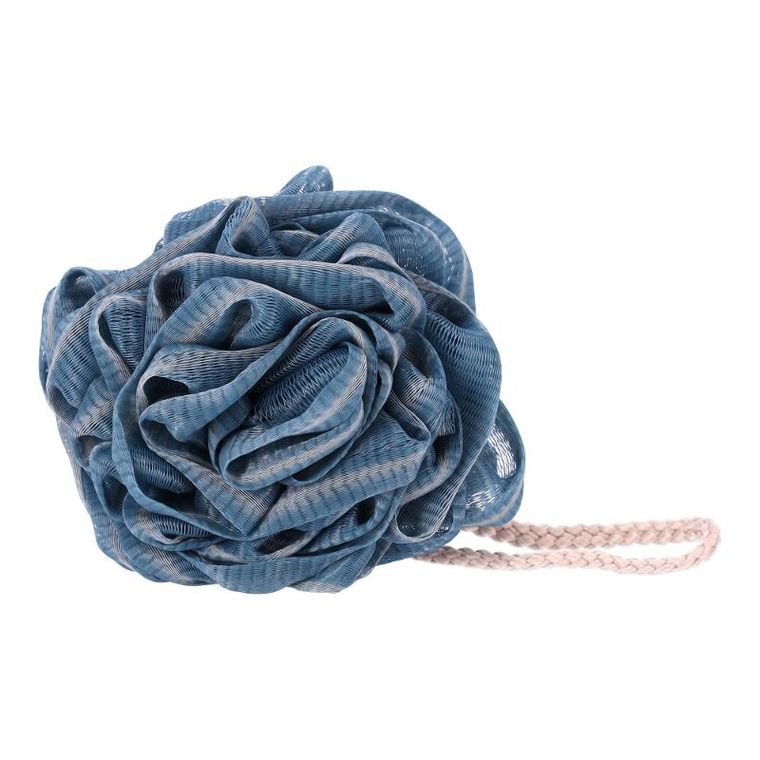 Myjka do kąpieli w kształcie róży, granatowa