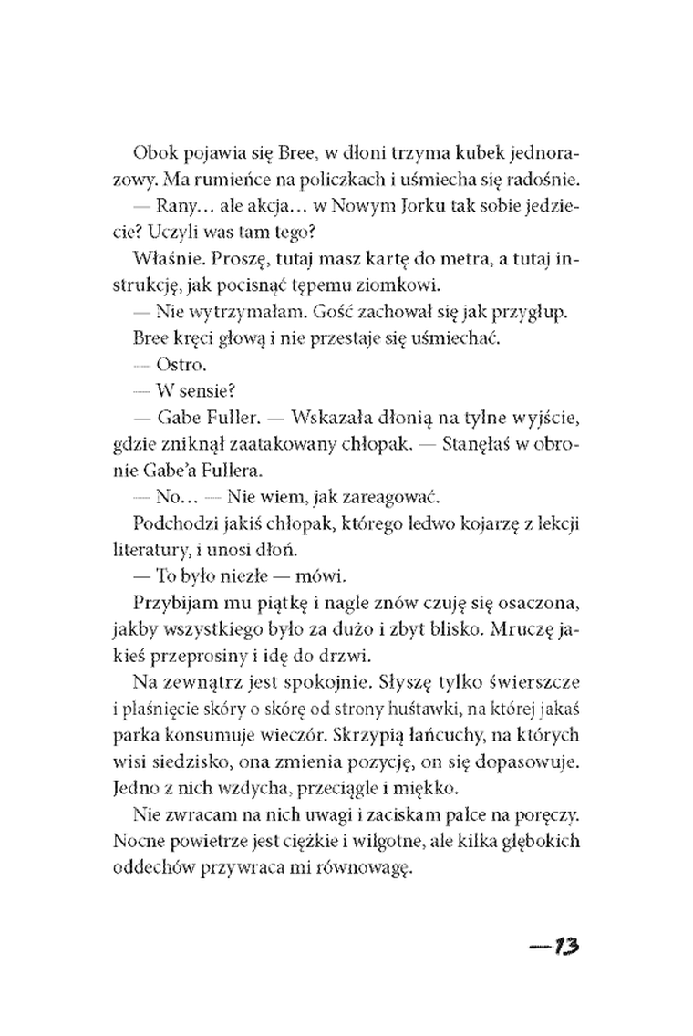 Na drugim końcu lata