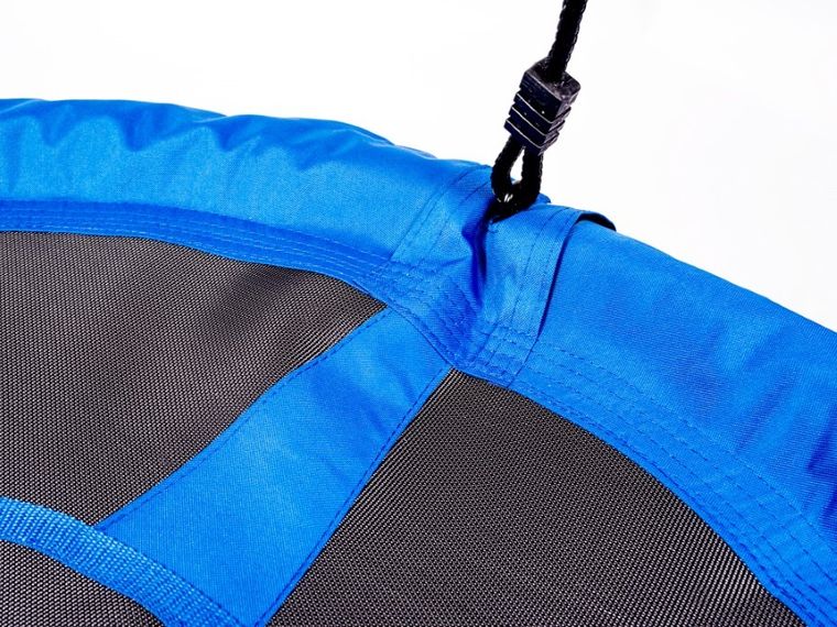 Neo-Sport, huśtawka okrągła, bocianie gniazdo, niebieskie, 95 cm