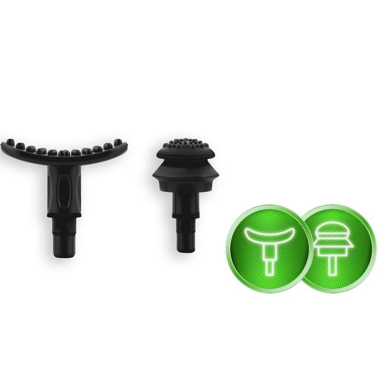 Neo-Sport, pistolet do masażu ciała 8 nakładek, czarny, NS-501