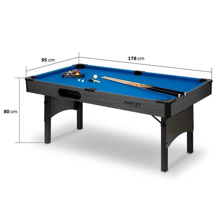 Neo-Sport, stół bilardowy z akcesoriami, NS-809