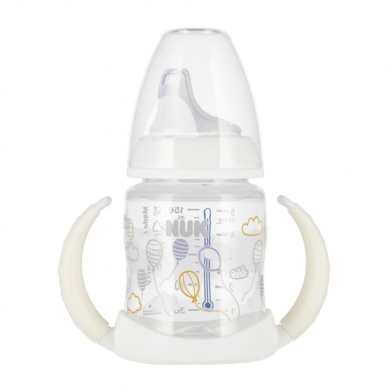 Nuk, First, butelka z uchwytem, 6-18m, 150 ml, 1 szt.