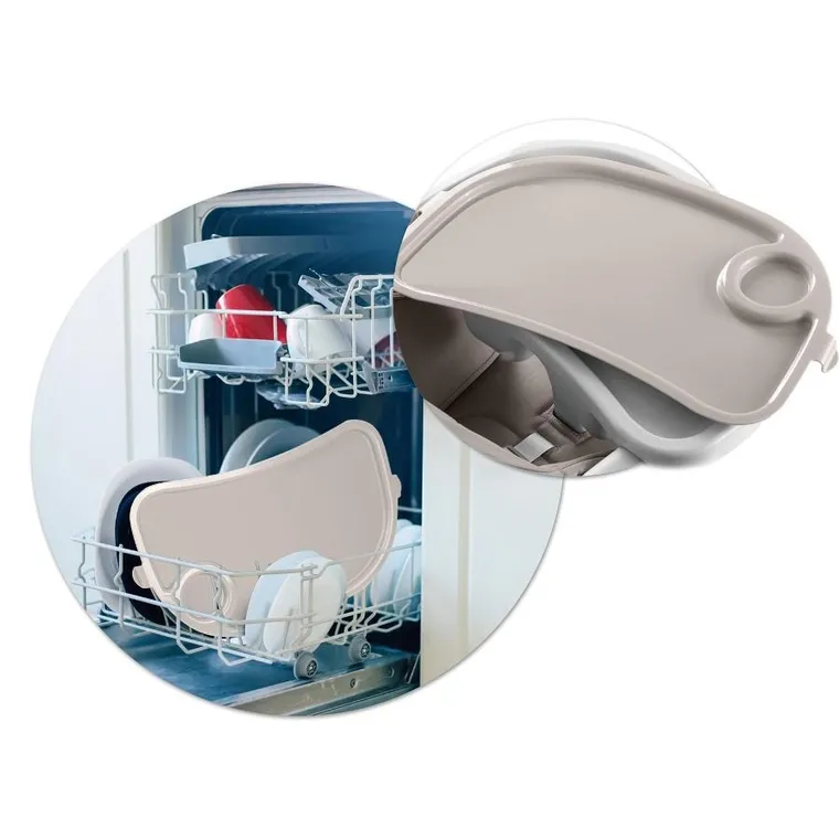 Nukido, Belo, krzesełko do karmienia ze stolikiem, leżaczek, szare