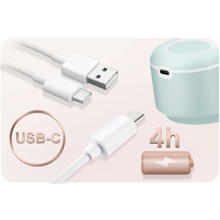 Nukido, laktator elektryczny, trójfazowy, niebieski, NK-962