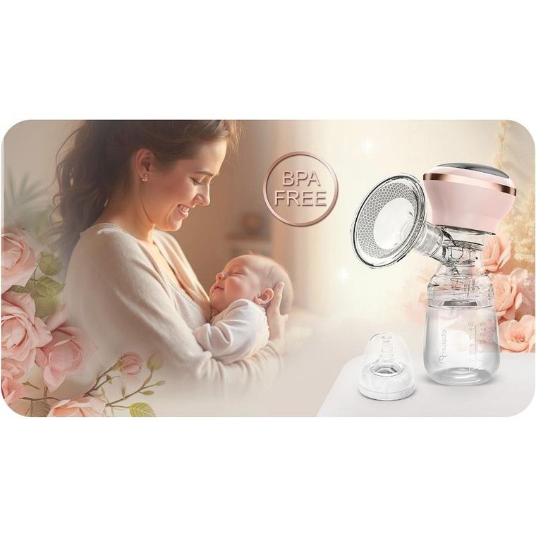 Nukido, laktator elektryczny, trójfazowy, pink, NK-960