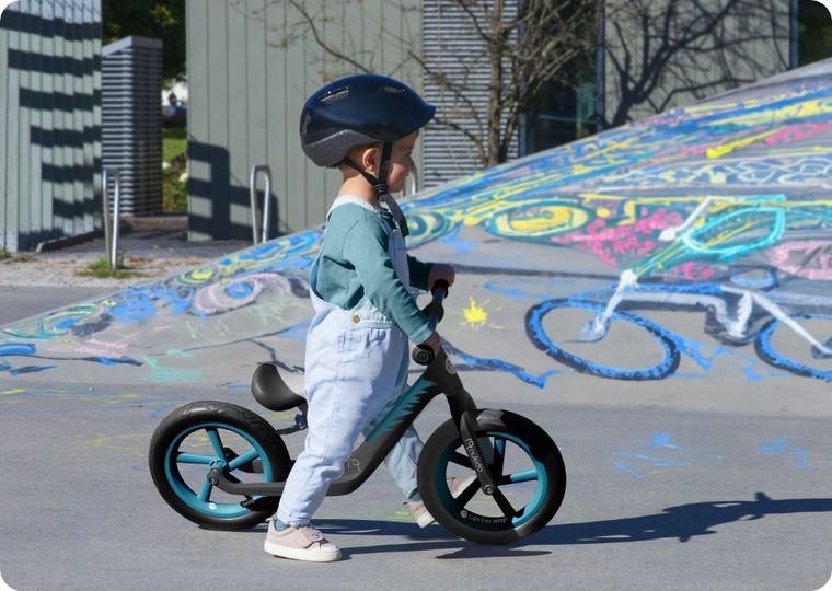 Nukido, Light Flee, rowerek biegowy dla dzieci, czarny