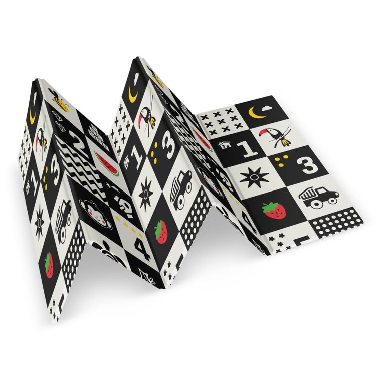 Nukido, mata piankowa, składana, ocean, liczby, 200-180-1 cm