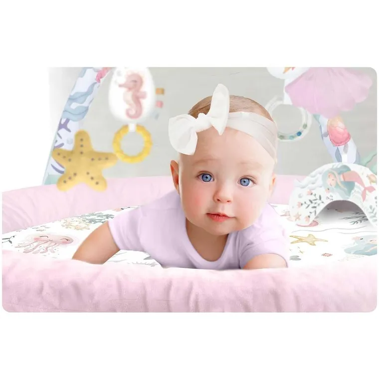 Nukido, Ocean, interaktywna mata edukacyjna, różowa