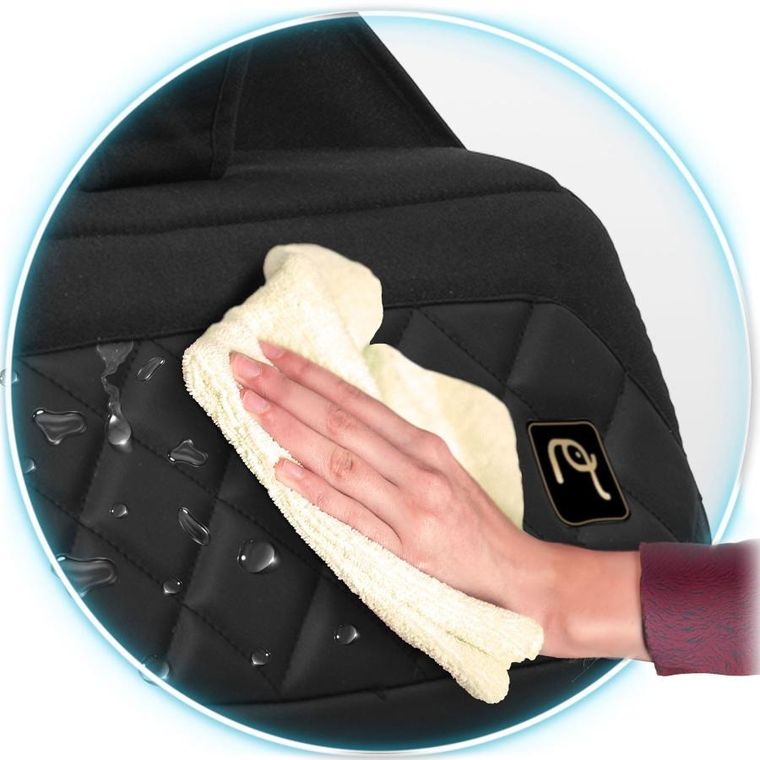 Nukido, Paseo, wózek dziecięcy, spacerówka, czarny w kropki