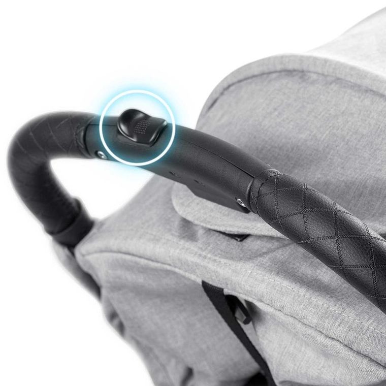 Nukido, Paseo, wózek dziecięcy, spacerówka, jasny szary