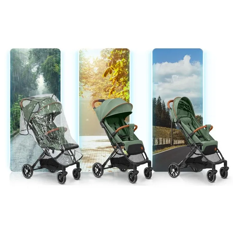 Nukido, Paseo, wózek dziecięcy, spacerówka, zielony