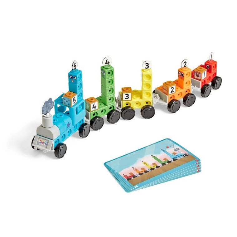 Numberblocks, Pociąg, klocki matematyczne, 68 elementów