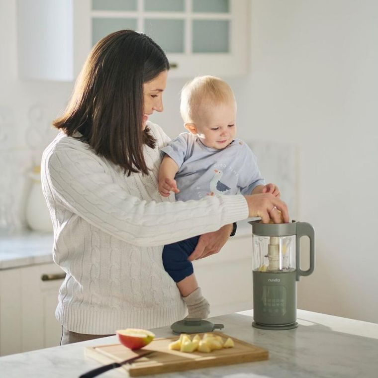 Nuvita, Magic Pappa 7w1, wielofunkcyjny robot kuchenny do przygotowywania posiłków dla niemowląt