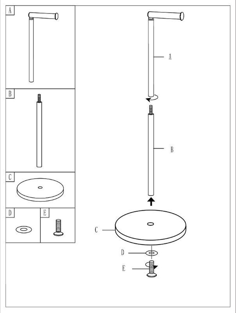 Nuxio, Lokia, stojak na papier toaletowy
