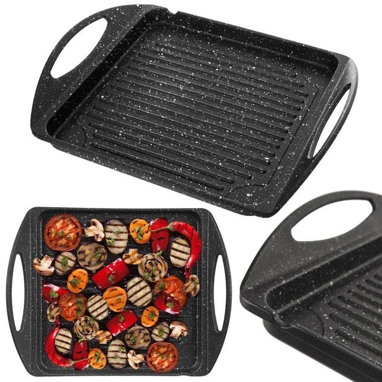 Orion, płyta grillowa, prostokątna, Grande, 34-26,5 cm