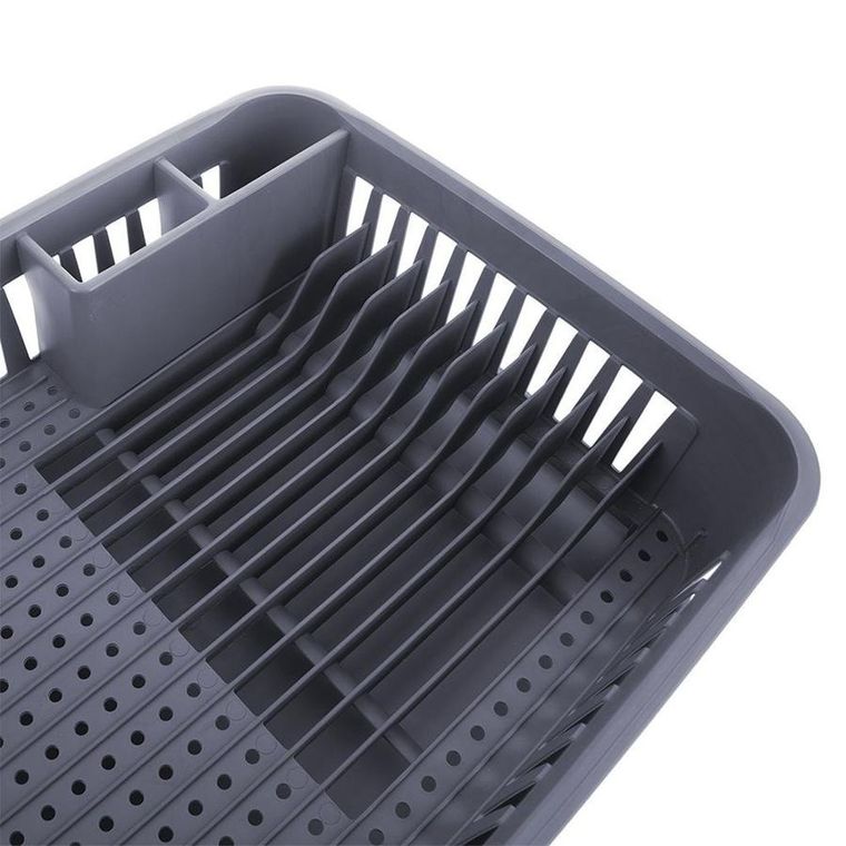 Orion, suszarka na naczynia, szara, 43,5-32-12 cm