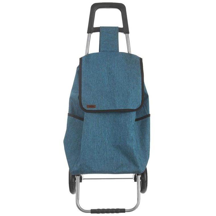 Orion, wózek zakupowy na kółkach, niebieski, 40 l, 30 kg