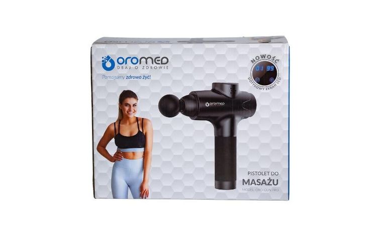 Oromed, Oro-Gun Pro, pistolet do masażu, czarny
