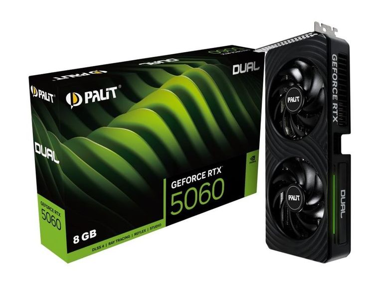 Palit, karta graficzna, RTX 5060 Dual 8GB