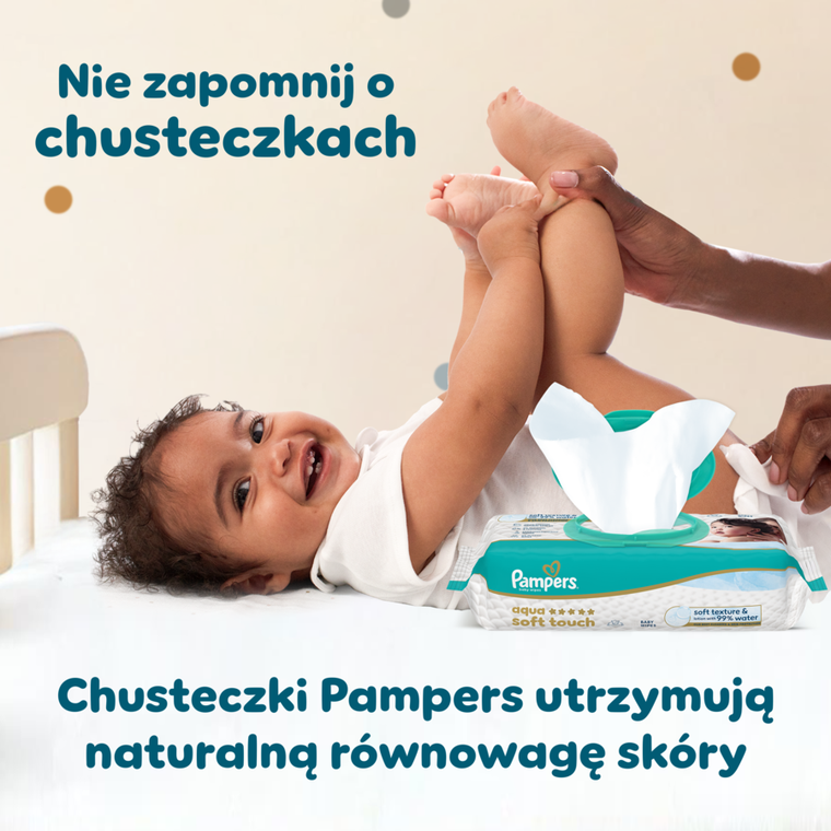 Pampers, Active Baby, pieluchomajtki, rozmiar 4, 9-15 kg, 156 szt.