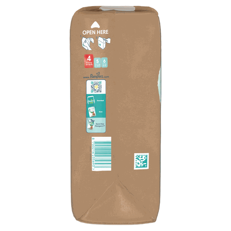 Pampers, Harmonie Baby, pieluchomajtki, rozmiar 4, 9-15 kg, 22 szt.