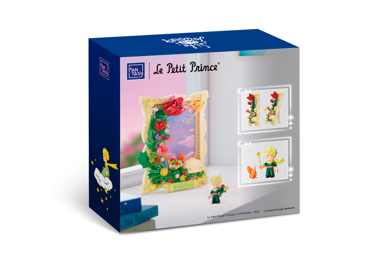 Pantasy, Róża Małego Księcia, klocki konstrukcyjne, 402 elementy