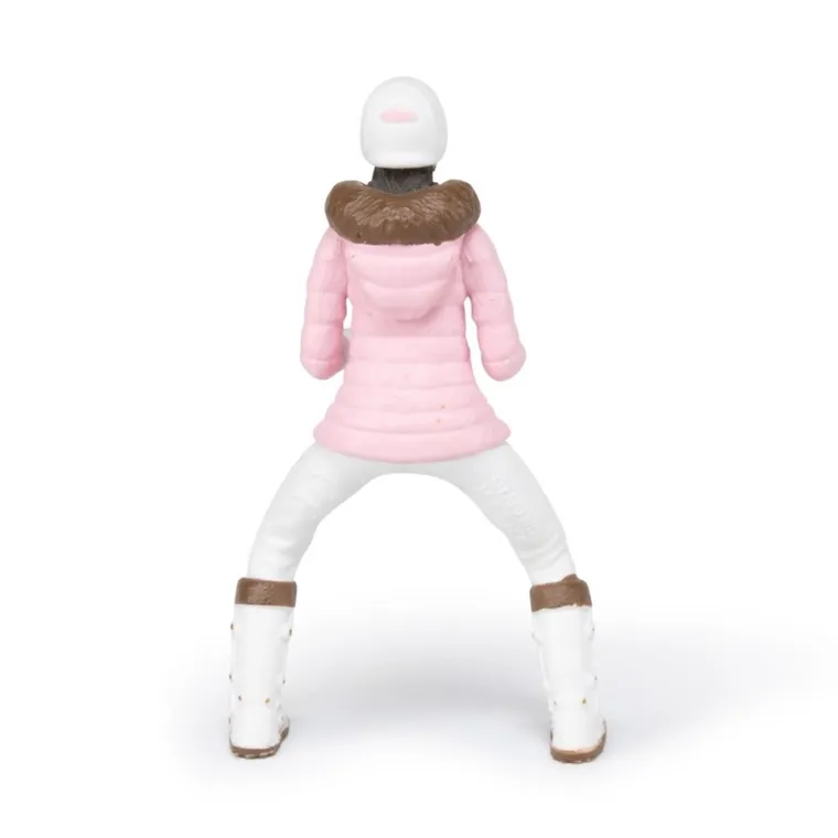 Papo, Jeździec dziewczyna w zimowym stroju, figurka