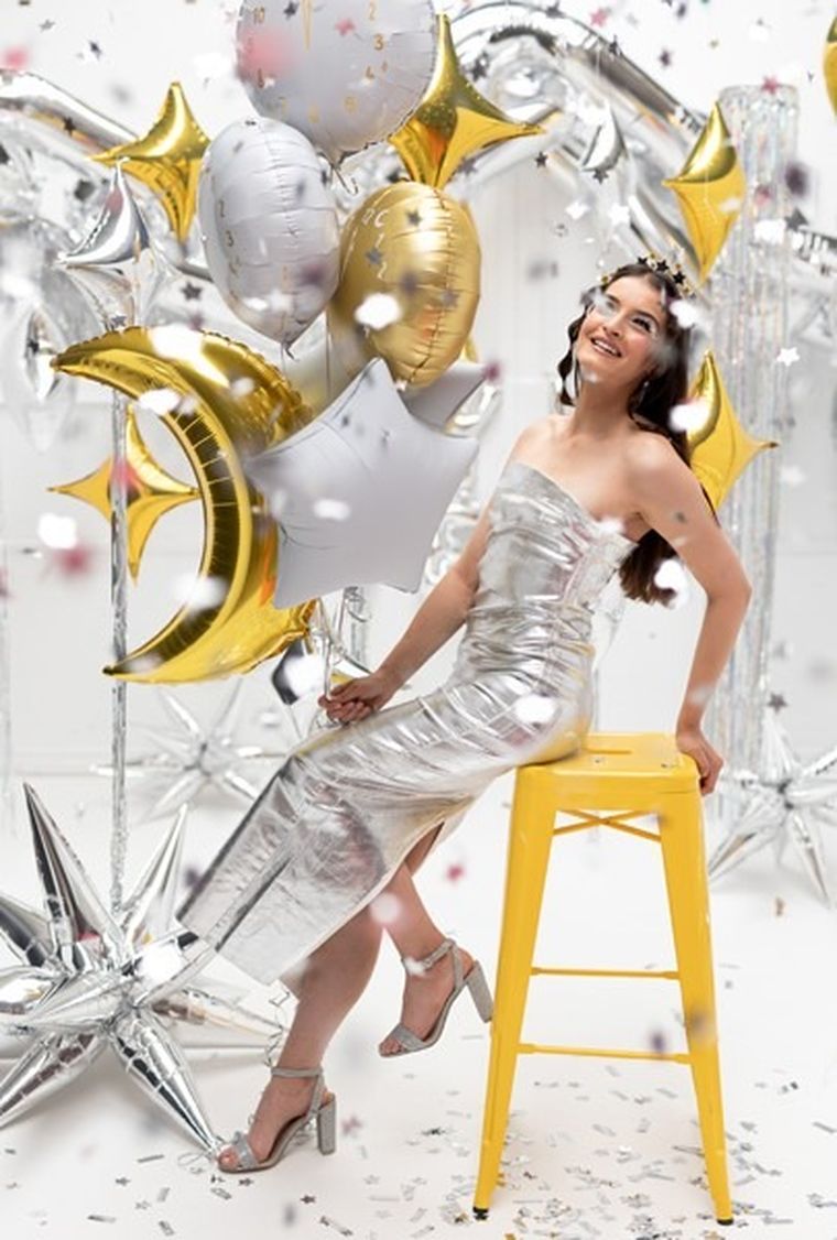 PartyDeco, brokat do twarzy i ciała, holograficzny, 3g