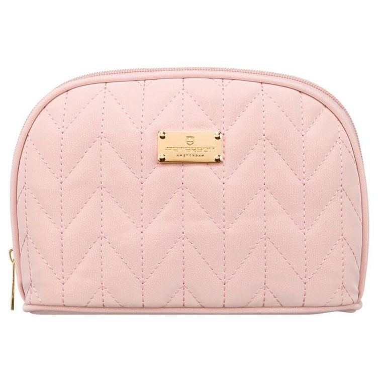 Peterson, kosmetyczka, 1-komorowa, różowa