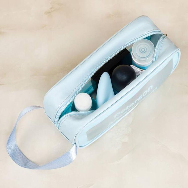 Peterson, kosmetyczka wodoodporna, niebieska, 3 szt.