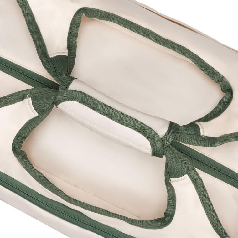 Peterson, torba podróżna, beżowo-zielona