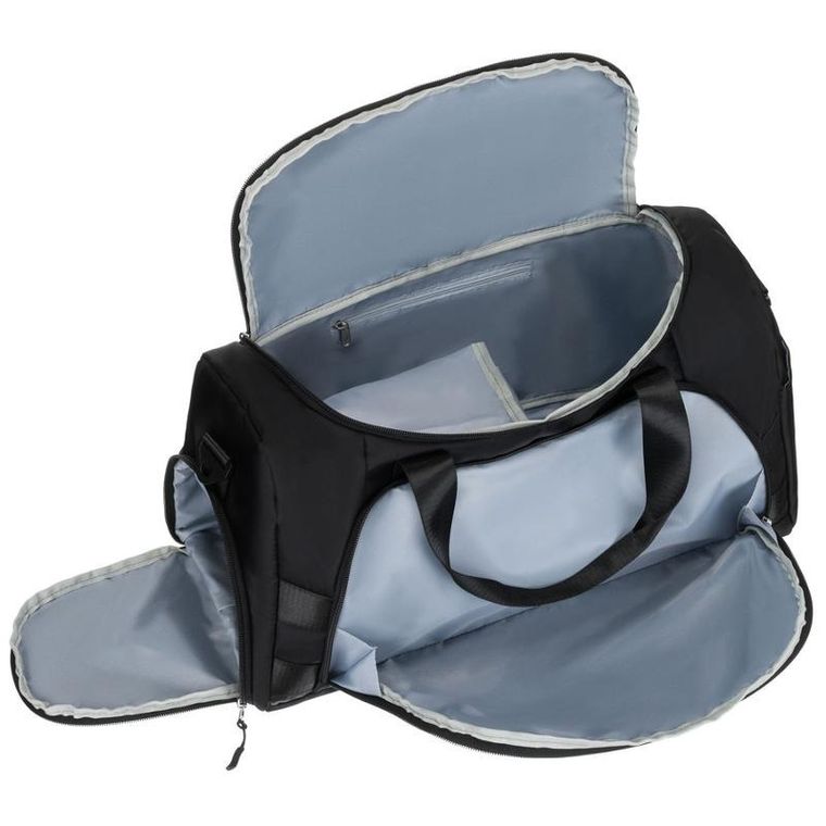 Peterson, torba podróżna z uchwytem na walizkę, czarna