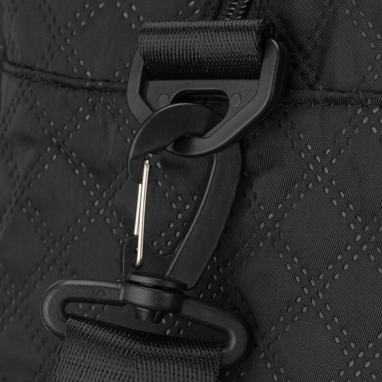 Peterson, torba treningowa, 2-komorowa, czarna