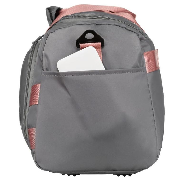 Peterson, torba weekendowo-podróżna, szaro-różowa