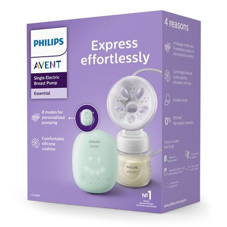 Philips Avent, Express Effortlessly, laktator elektryczny, essential, SCF323/11