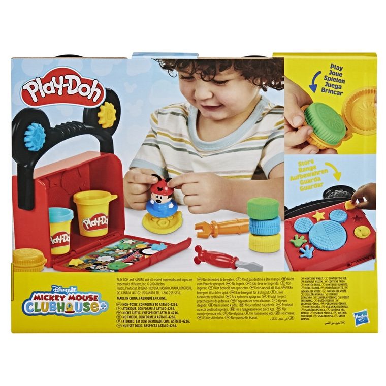 Play-Doh, Disney Jr, Przenośny Warsztat Myszki Miki, zestaw kreatyw