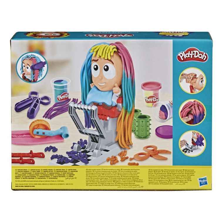 Play-Doh, Fryzjer, 8 tub, zestaw kreatywny