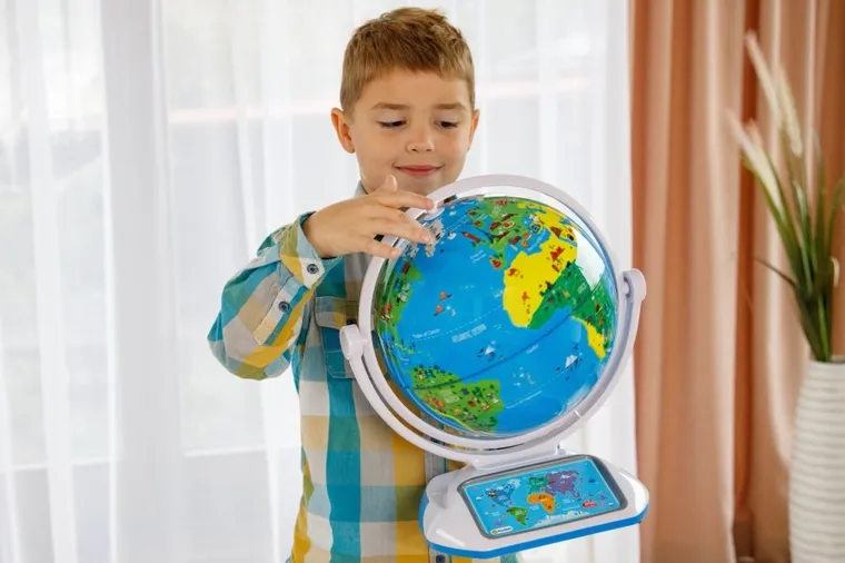 Playshifu, Orboot Odkrywca, Nasza Ziemia, globus interaktywny, średnica 25 cm