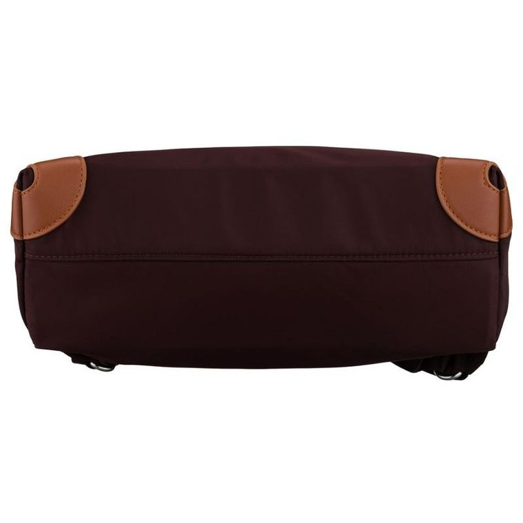 Plecak, bordowo-brązowy, Peterson