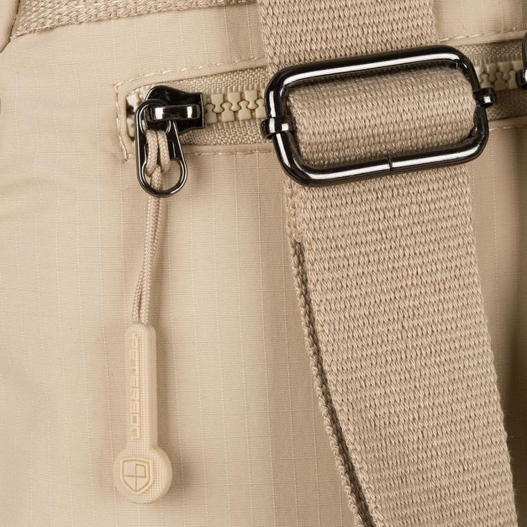 Plecak miejski, beżowy, Peterson