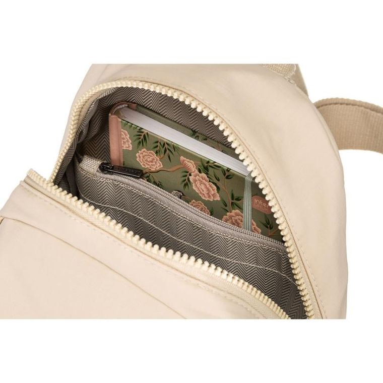 Plecak miejski, beżowy, Peterson