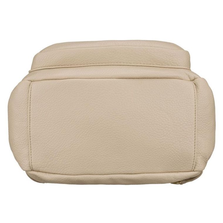 Plecak miejski, beżowy, skóra ekologiczna, Rovicky