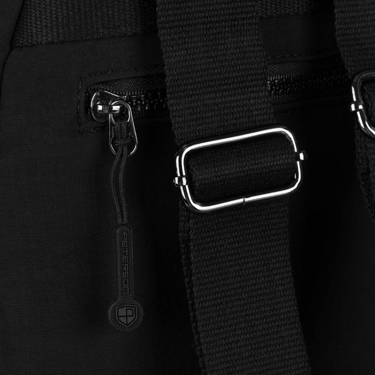 Plecak miejski, czarny, Peterson