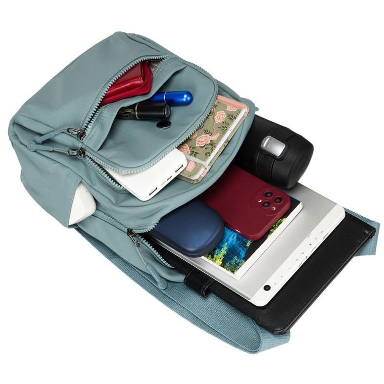 Plecak miejski, niebieski, Peterson