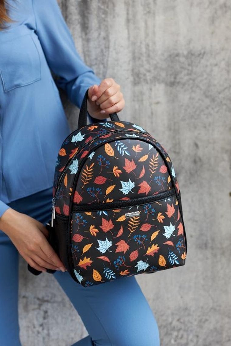 Plecak, mix, skóra ekologiczna, Peterson