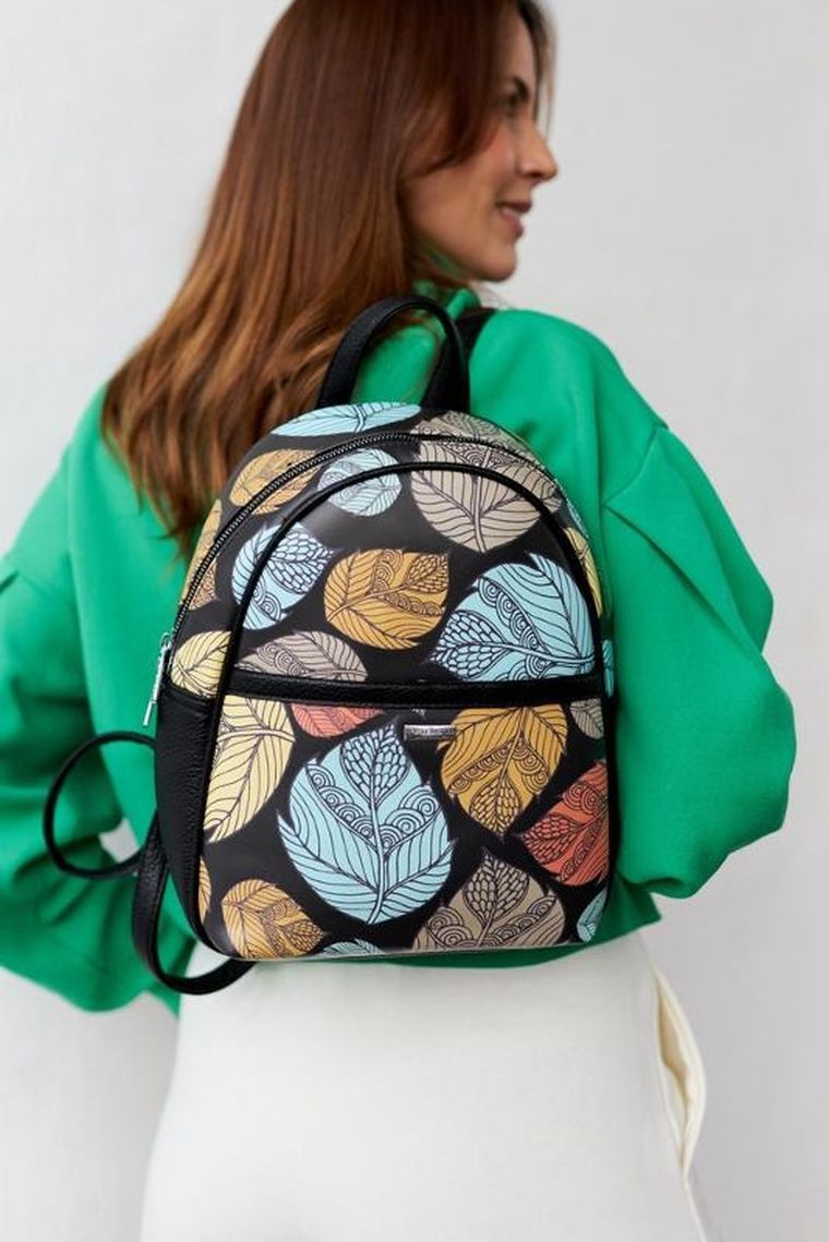 Plecak, mix, skóra ekologiczna, Peterson